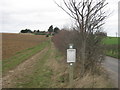 Permissive bridleway beside Woodchurch Road