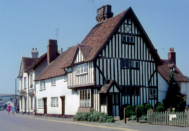 Old buildings at Eynsford, Kent © Roger D Kidd :: Geograph Britain and ...