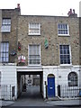 Entrance to Exmouth Mews, Drummond Street, London