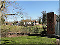 Large well guarded house on  Framlingham Road, Easton