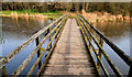 Footbridge at Portavo Reservoir