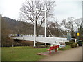 Bridge across the Ely, Royal Glamorgan Hospital, Ynysmaerdy