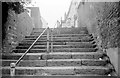 Steps at the northern end of Basbow Lane