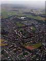 Milngavie from the air