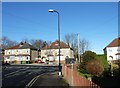 Looking from Begonia Road into Violet  Road