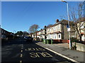 Bus stop in Violet Road