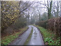 Road to the B1438 High Street,Ufford