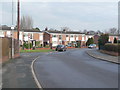 The northern end of West Pinfold