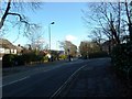 Approaching a roundabout in Glen Eyre Road