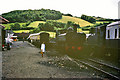 Goods yard, Buckfastleigh station, 1969