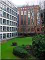 Garden near Charing Cross station