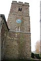 TQ8455 : Tower, Church of All Saints, Hollingbourne by N Chadwick