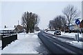 Bridgemary under snow - Wych Lane (6)