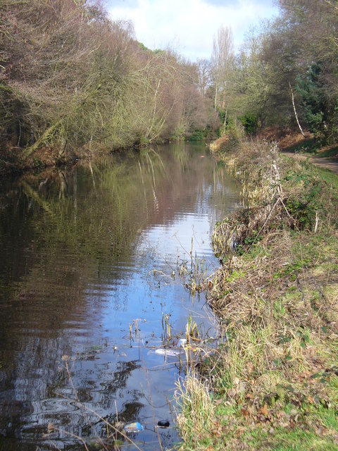 Basingstoke Canal East of Monument... © Colin Smith :: Geograph Britain ...