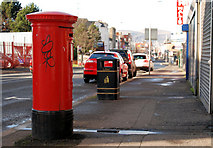 J3674 : Pillar box, Belfast by Albert Bridge