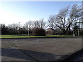 Traffic island on Avis Way, Newhaven