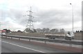 Pylon beside M60 Motorway