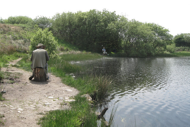 A corner of Temple trout fishery