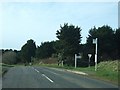 Bus stop and junction at Yarde Gate