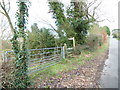 Footpath from Outlands Lane to the A334