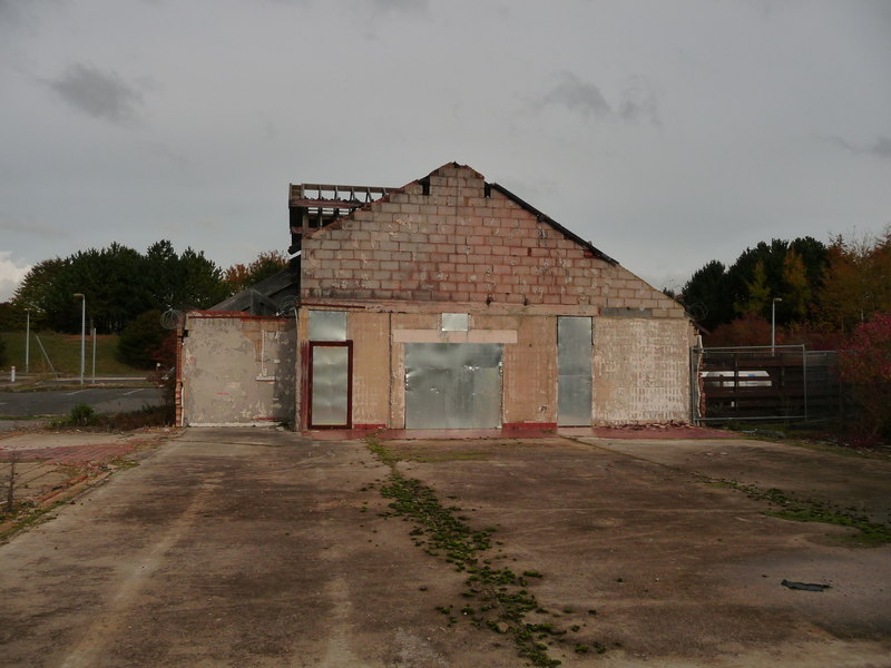 Weyhill - Former Service Station © Chris Talbot :: Geograph Britain and ...