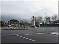 Roundabout at Newmains Cross