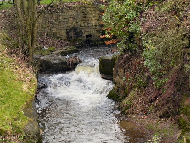 River Medlock, Weir at Park Bridge © David Dixon :: Geograph Britain ...