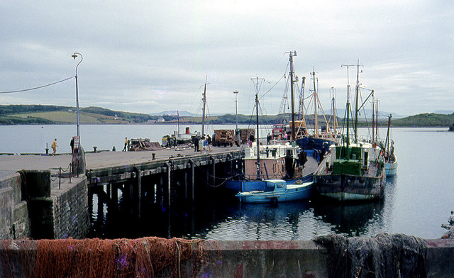 Killybegs Harbour in County Donegal