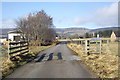 Cattle grid on road from Boghead