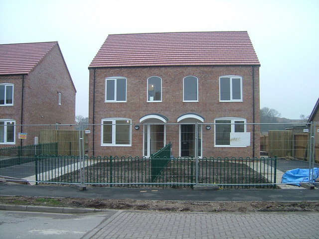 New build houses, Gypsey Road, Bridlington