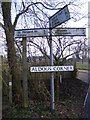 Aldous Corner Roadsign