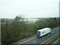 The A64 from York Road, Tadcaster