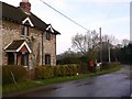 Road junction at Marsh Cottage near Marsh Farm