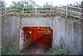 Foot tunnel under the M20