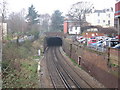 Eastern portal of Southampton Tunnel