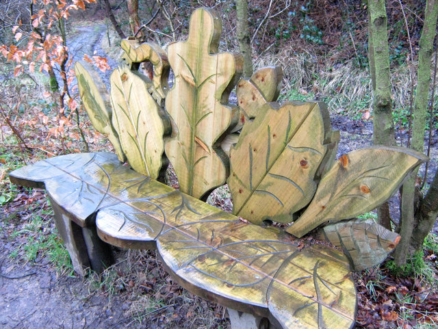 Leaf bench