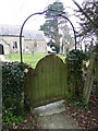 Gate, St Nicholas Church, Bratton Seymour