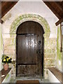 Door, St Nicholas Church, Bratton Seymour