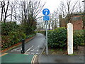 Cycle path running parallel to Unicorn Road