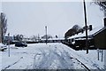 Bridgemary under snow - The Mead