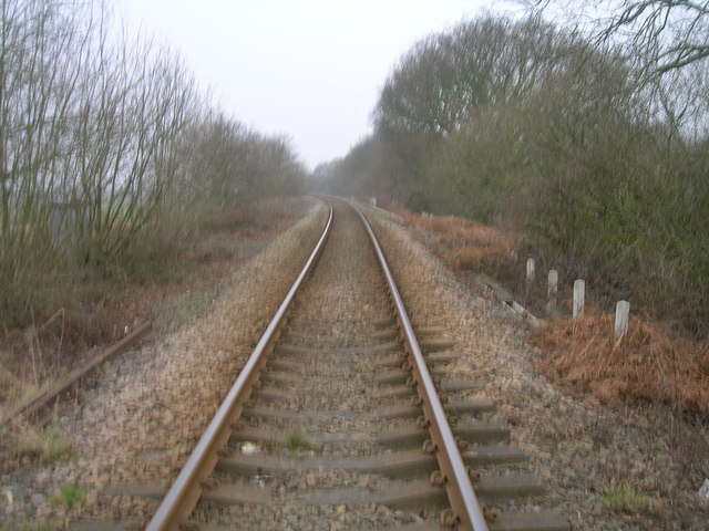 Railway line towards Snaith