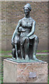 Sculpture - Woman with Dog