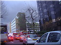 Traffic jam on Glenthorne Road