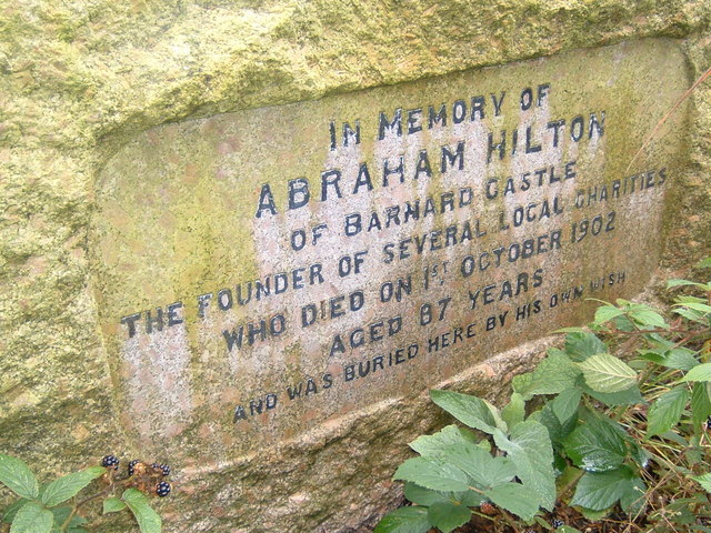 Grave of Abraham Hilton (C) Martin Meggs :: Geograph Britain and Ireland