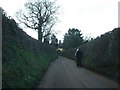 Burrow Road into Broadclyst