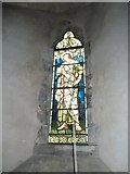 SU4739 : Holy Trinity, Wonston: stained glass window (5) by Basher Eyre