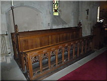 SU4739 : Holy Trinity, Wonston: choir stalls by Basher Eyre