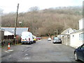 Woodland view along Woodside, Cadoxton