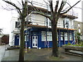 Scaffolding on offices in Old Commercial Road