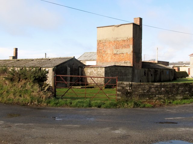 World War II structures on Nicholsons... © Eric Jones cc-by-sa/2.0 ...